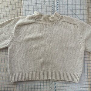 BABAA No 51 Jumper In Natural Made In Spain 100% Wool